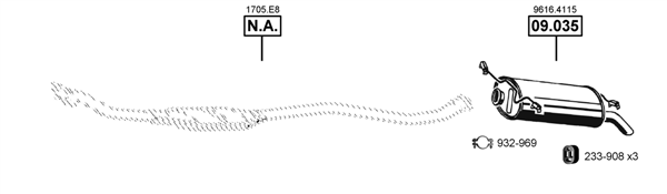 Изпускателна система ASMET               