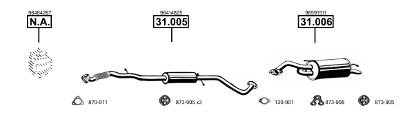 Изпускателна система ASMET               