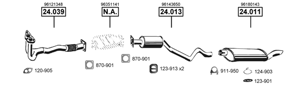 Изпускателна система ASMET               
