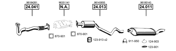 Изпускателна система ASMET               