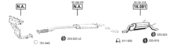 Изпускателна система ASMET               