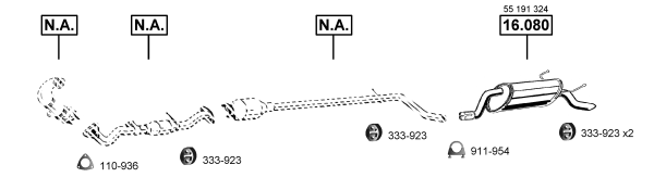 Изпускателна система ASMET               
