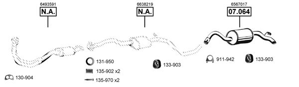 Изпускателна система ASMET               