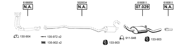 Изпускателна система ASMET               