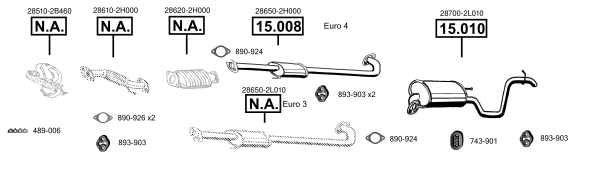 Изпускателна система ASMET               