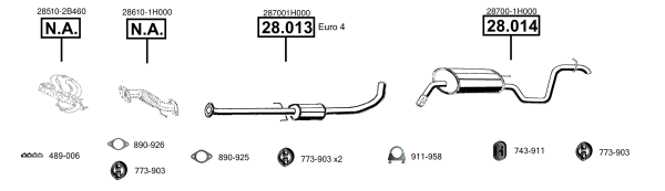 Изпускателна система ASMET               
