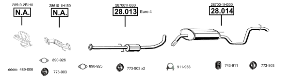 Изпускателна система ASMET               
