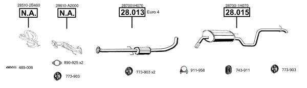 Изпускателна система ASMET               