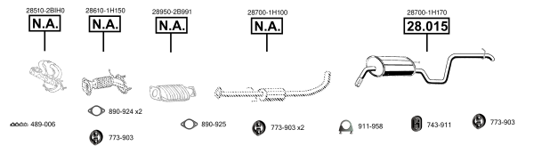 Изпускателна система ASMET               