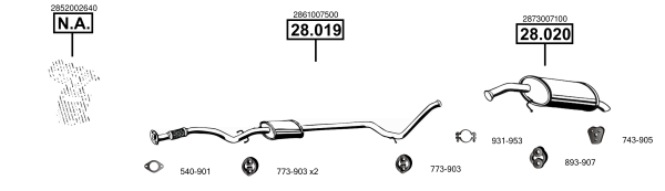 Изпускателна система ASMET               