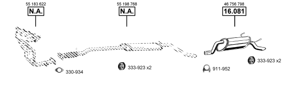 Изпускателна система ASMET               