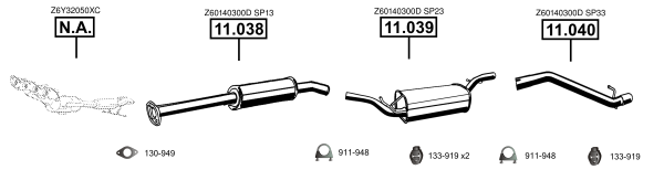 Изпускателна система ASMET               