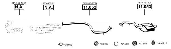Изпускателна система ASMET               