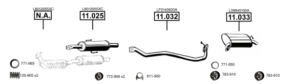 Изпускателна система ASMET               