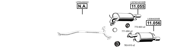 Изпускателна система ASMET               