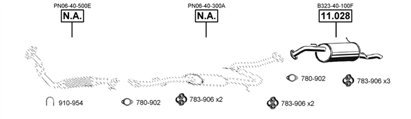 Изпускателна система ASMET               