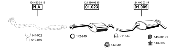 Изпускателна система ASMET               