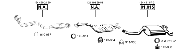 Изпускателна система ASMET               