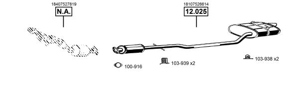 Изпускателна система ASMET               