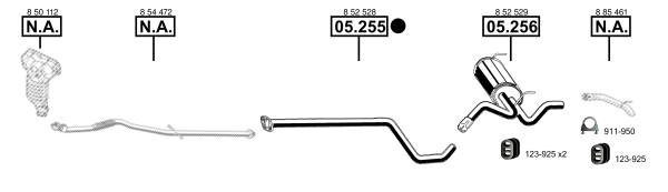 Изпускателна система ASMET               