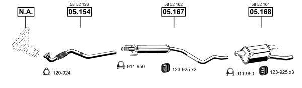 Изпускателна система ASMET               