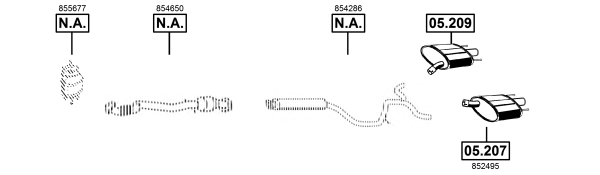 Изпускателна система ASMET               
