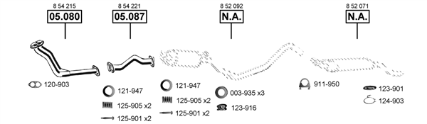 Изпускателна система ASMET               