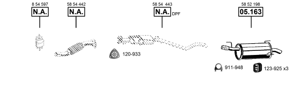 Изпускателна система ASMET               