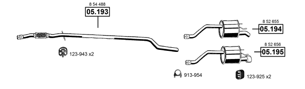 Изпускателна система ASMET               