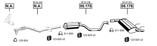 Изпускателна система ASMET               
