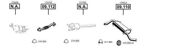 Изпускателна система ASMET               