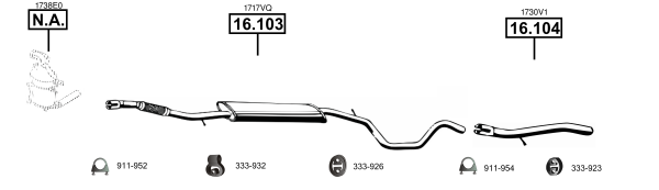 Изпускателна система ASMET               