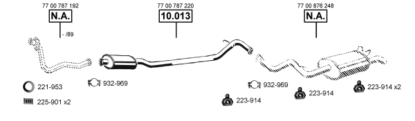 Изпускателна система ASMET               