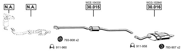 Изпускателна система ASMET               
