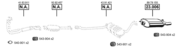 Изпускателна система ASMET               