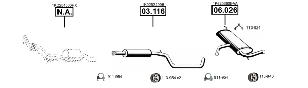 Изпускателна система ASMET               