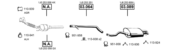 Изпускателна система ASMET               