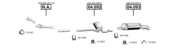 Изпускателна система ASMET               
