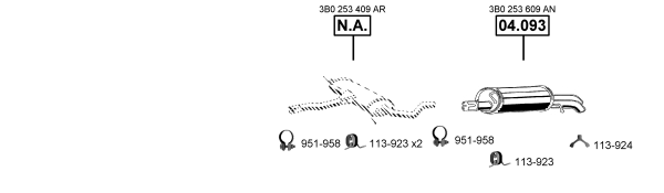 Изпускателна система ASMET               