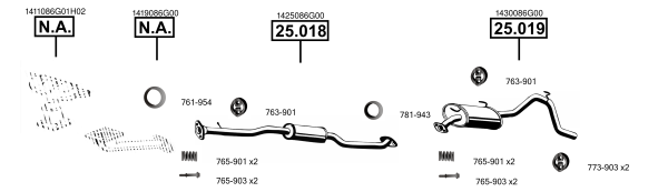 Изпускателна система ASMET               