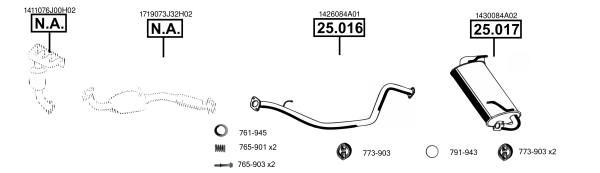 Изпускателна система ASMET               