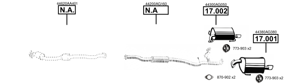 Изпускателна система ASMET               