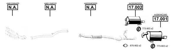 Изпускателна система ASMET               