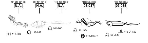 Изпускателна система ASMET               