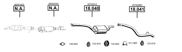 Изпускателна система ASMET               
