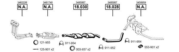 Изпускателна система ASMET               
