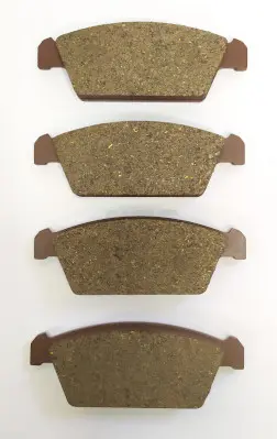 комплект спирачно феродо, дискови спирачки NPS                 