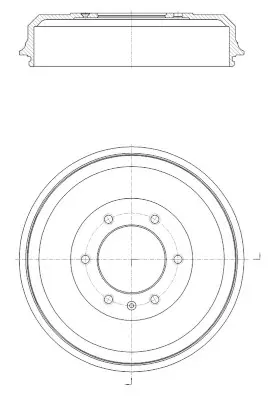 спирачен барабан NPS                 