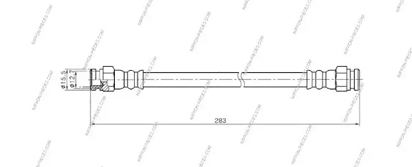 спирачен маркуч NPS                 