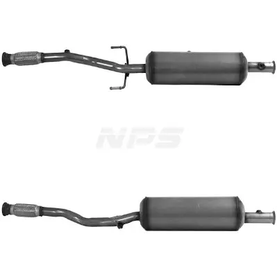 филтър за сажди-твърди частици, изпускателна система NPS                 